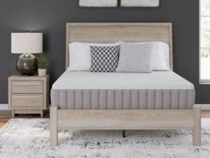 Signature Design® by Ashley - 100% Natural Talalay Latex Hybrid Mattress 12″ Firm