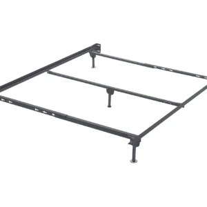 Heavy Duty Adjustable Standard Metal Bed Frame - Twin