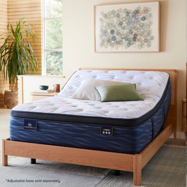 *Clearance* Serta - iComfort ECO Quilted Hybrid Q20GL Pillow Top Mattress 15″ Firm - Image 4