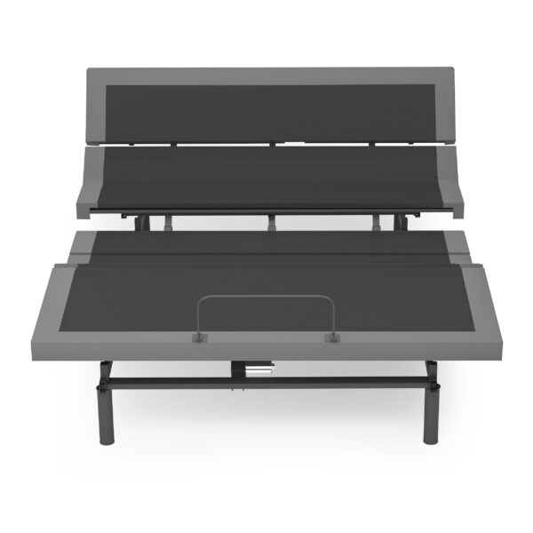 Head, Foot, Neck Tilt & Lumbar Power Adjustable Base w/ Massage, Anti-Snore, Zero Gravity, USB Ports, LED Lights & More - Contemporary IV – Rize Home - Image 3