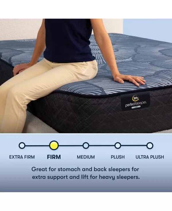 *Clearance* Serta - Perfect Sleeper Dazzling Night Hybrid Mattress 12″ Firm - Image 3