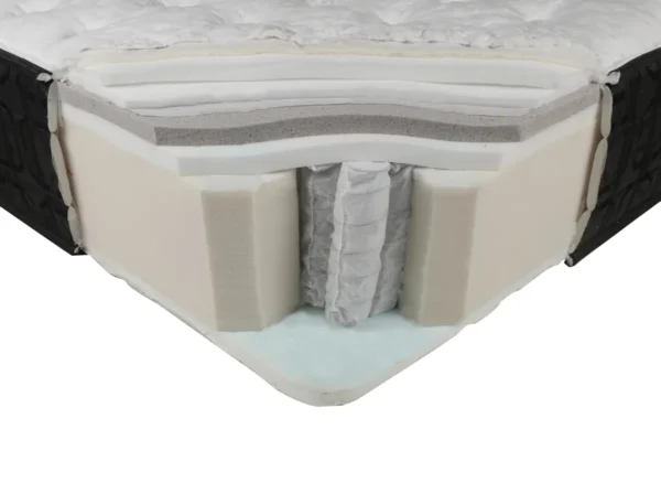 *Clearance* Aireloom - Hotel Collection Vitagenic CopperTech Silver Mattress 12″ Luxury Firm - Image 6