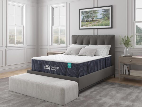 Essential Blue by Heritage – E4000 Hybrid Mattress 15" Ultra Firm
