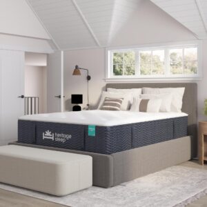 Essential Blue by Heritage – E4000 Hybrid Mattress 15" Medium