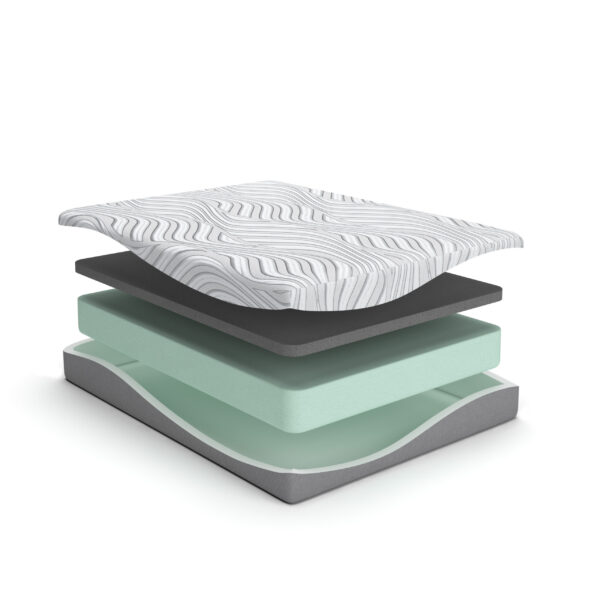 Sierra Sleep® by Ashley - Chime Memory Foam Mattress 10" Medium - Image 8