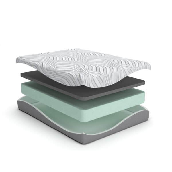Sierra Sleep® by Ashley - Chime Memory Foam Mattress 12" Medium - Image 8