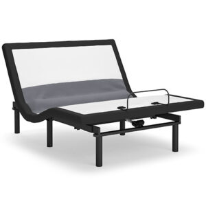 *Clearance* Head, Foot & Lumbar Power Adjustable Base with Massage, Programmable Memory, Lighting, Audio & More – Ashley Furniture – M8X3 - Queen