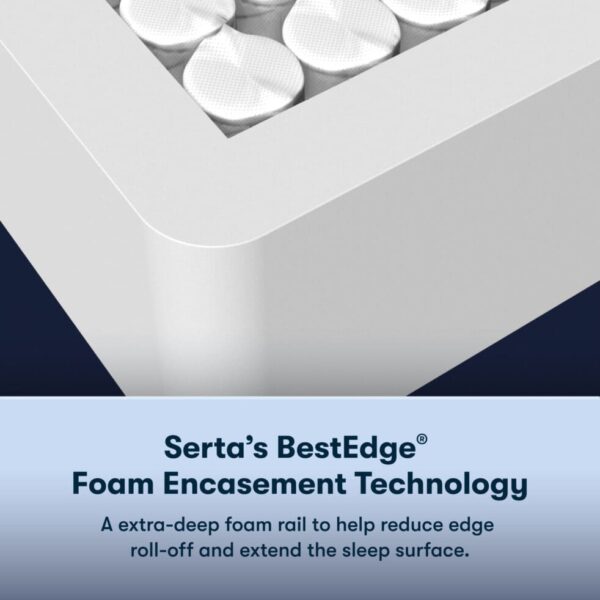 *Clearance* Serta - Perfect Sleeper Cobalt Calm Pillow Top Mattress 14.5″ Medium - Image 8
