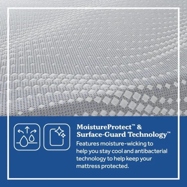 *Clearance* Sealy Posturepedic - Gel Memory Foam Mattress 11″ Firm - Image 7