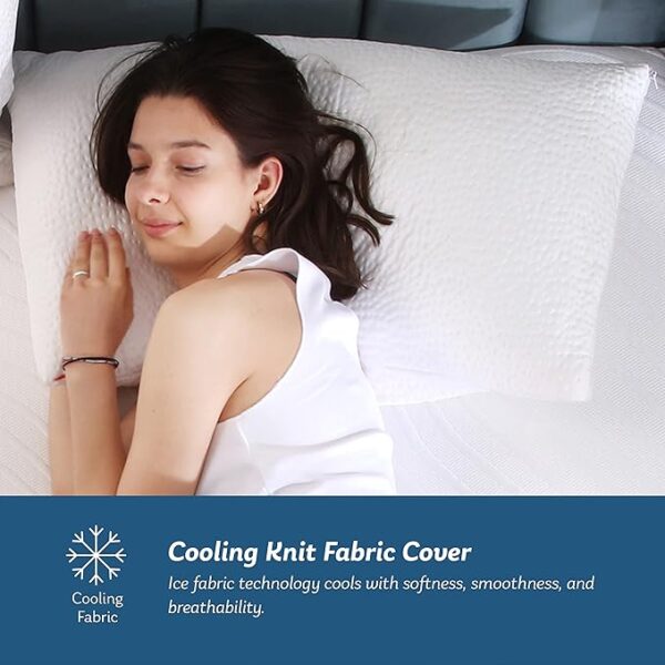 Cooling Memory Foam Pillows - BOGO Buy One Get One Free - Image 3
