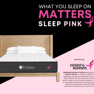 Eclipse by Heritage – “House of Hope Bed” Hybrid Mattress 12" Medium